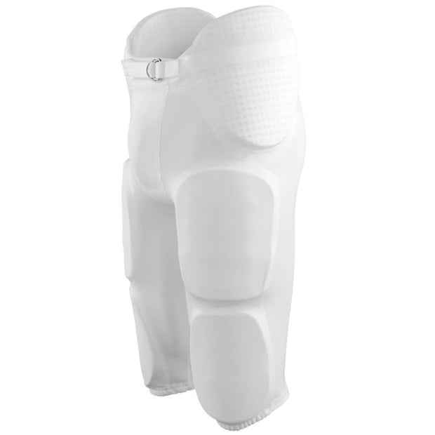 Youth Gridiron Integrated Football Pant - White - Proton Sports & Apparel