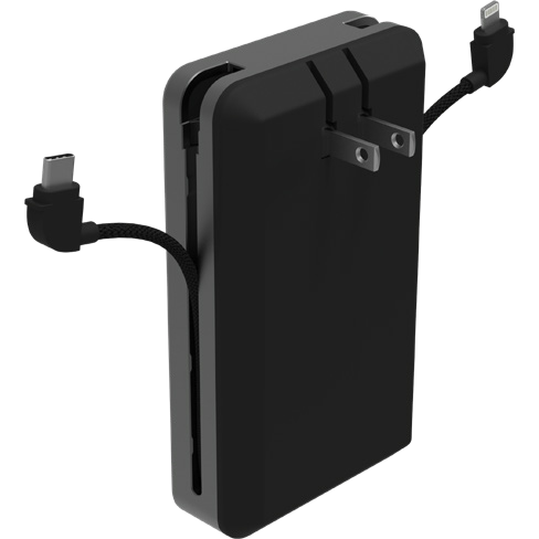 mophie® Powerstation Plus Ultra 10,000 mAh Power Bank with AC Plug