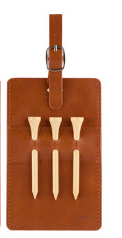 Golf Bag Tag and Tee Set