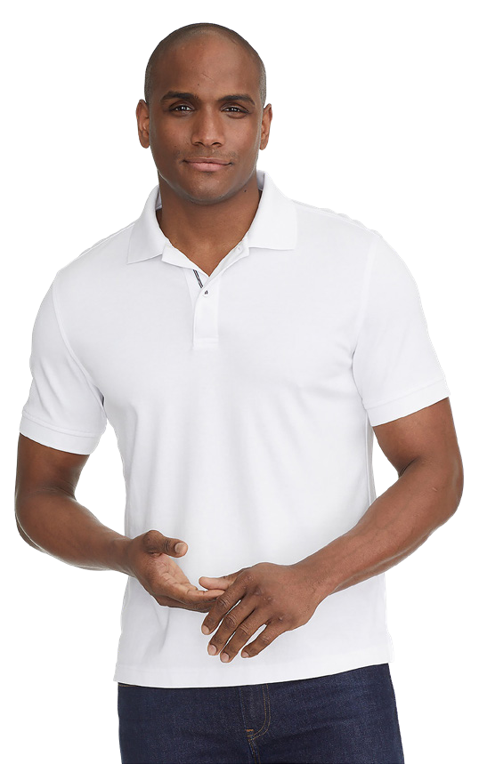 UNTUCKit Men's Damaschino Wrinkle-Free Short Sleeve Polo