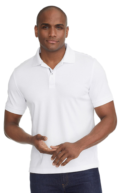 UNTUCKit Men's Damaschino Wrinkle-Free Short Sleeve Polo